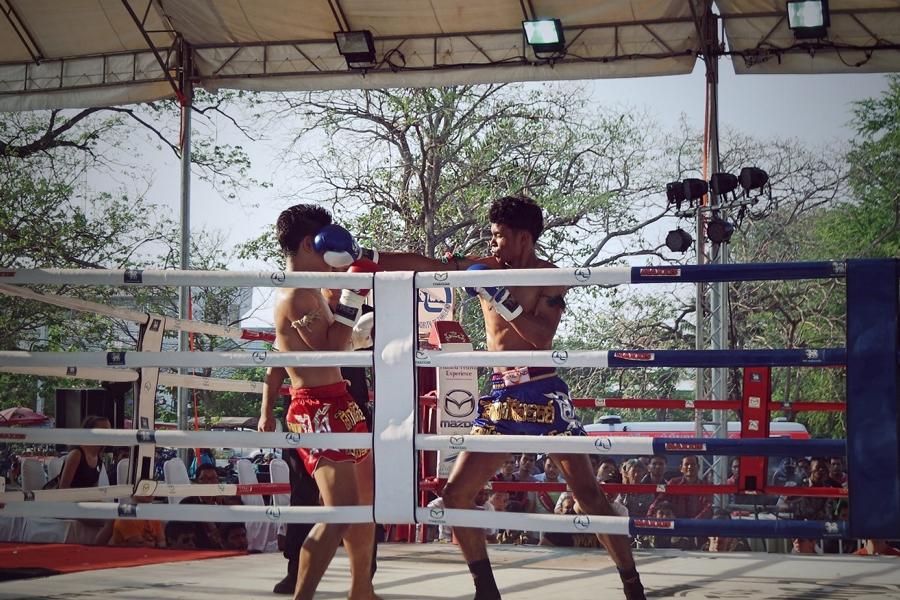 Muay Thai Kampf